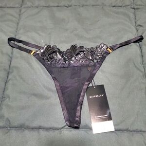 Bluebella Black Avery Thong Size Small NWT